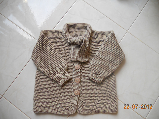 Emma coat (Garter stitch coat)