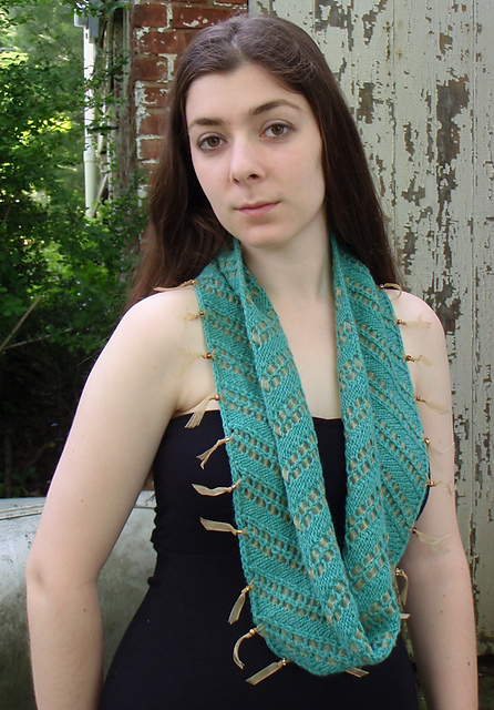Isle of Skye Ribbon Cowl