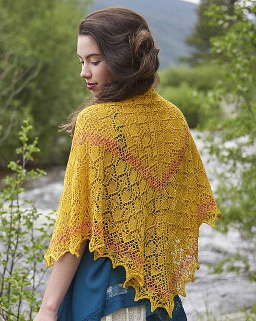 Persian Sunrise Shawl