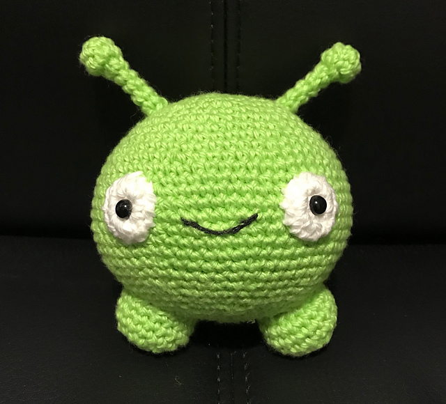 Planet-Destroying Lunar Dessert Amigurumi