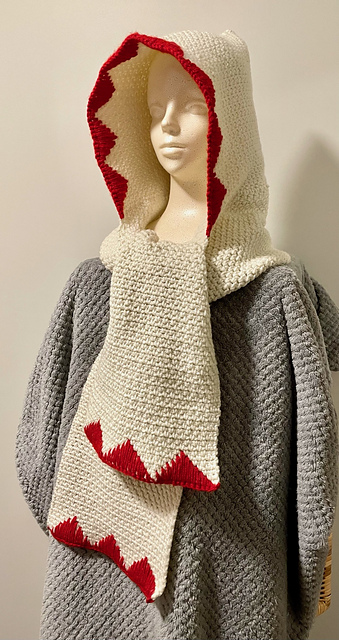 RPG Healer Hooded Scarf