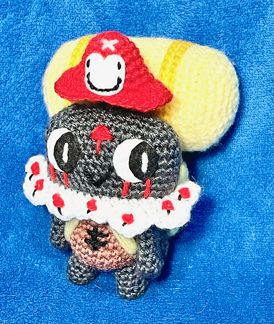 Mushroom-Addled Cultist Amigurumi
