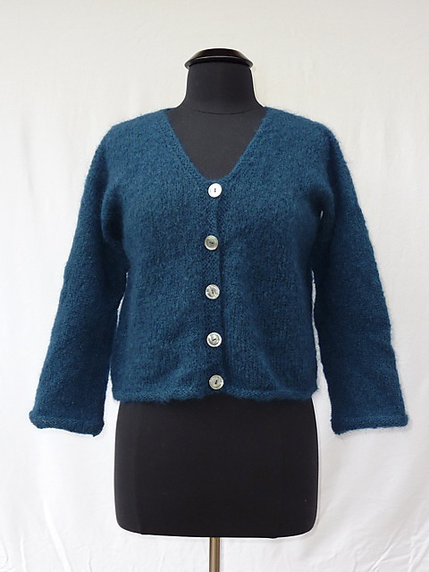 Unpattern Bottom Up Drop-Shoulder Cardigan