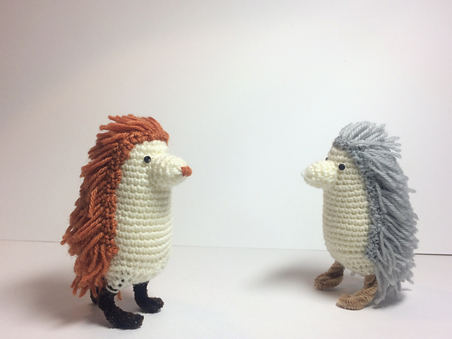 Hedgehog amigurumi / ハリネズミのあみぐるみ