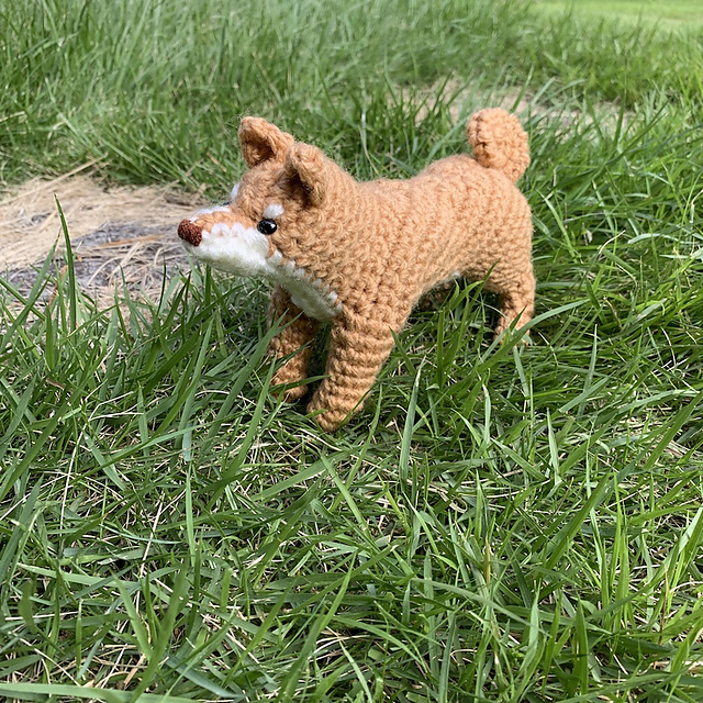 Ravelry: Shiba Dog (Shiba Inu ) amigurumi | 柴犬のあみぐるみ