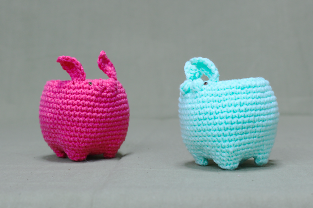 Easter Rabbit Mini Basket / イースターラビットのミニバスケット