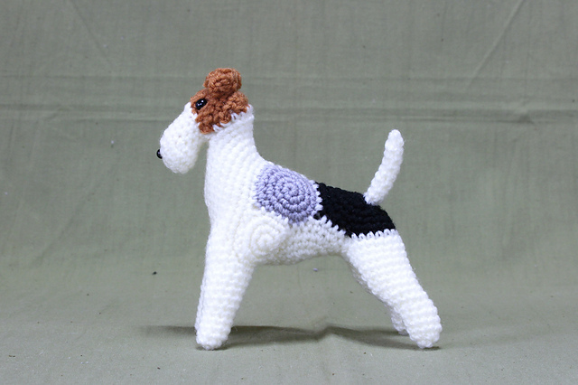 Ravelry: Wire fox terrier amigurumi / ワイヤーフォックステリア