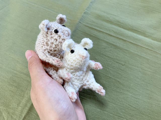 Ravelry: Hamster amigurumi / ハムスター あみぐるみ pattern by