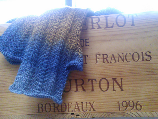 Chevron Stitch Fingerless Gloves