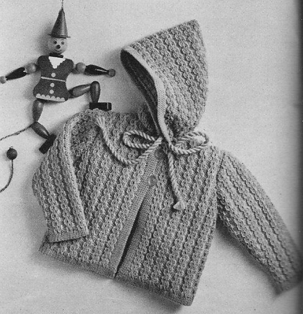 1127 Baby Coat With Hood