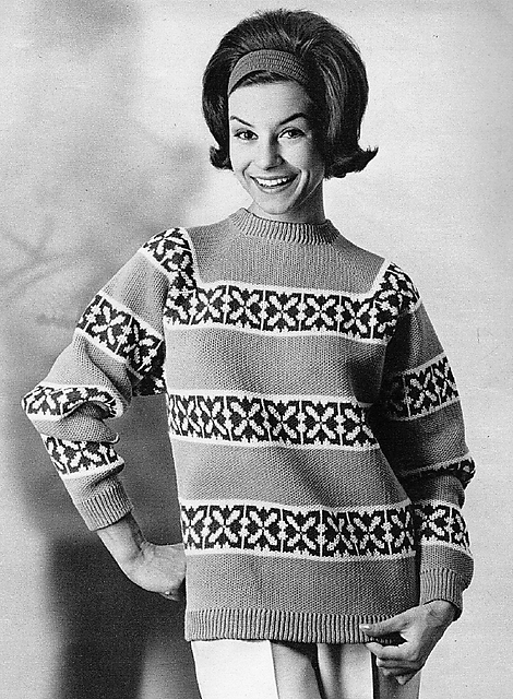1179 Lady's Fairisle Sweater