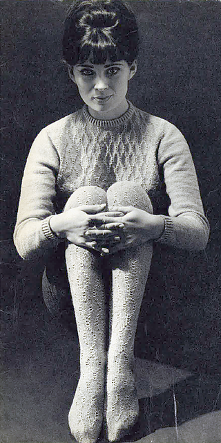 1305 Lady's Sweater & Stockings