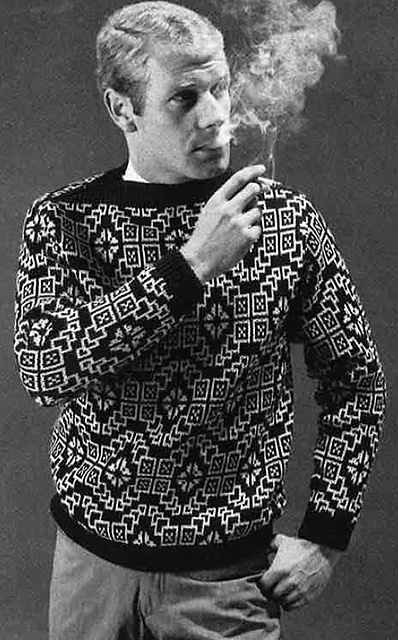 1252 Men's "Fairisle" Sweater