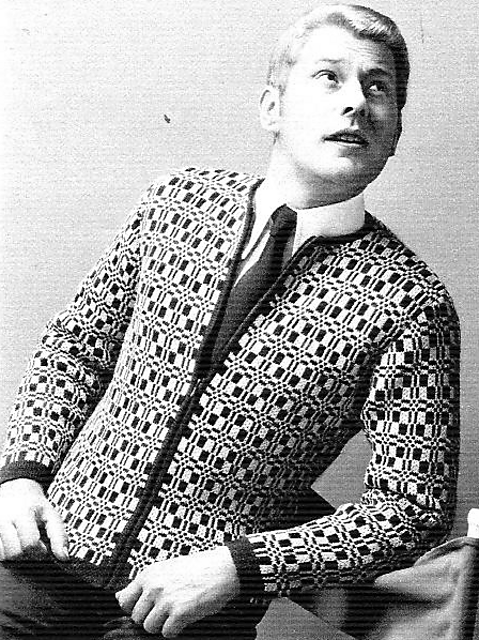 1562 Man's Fairisle Cardigan