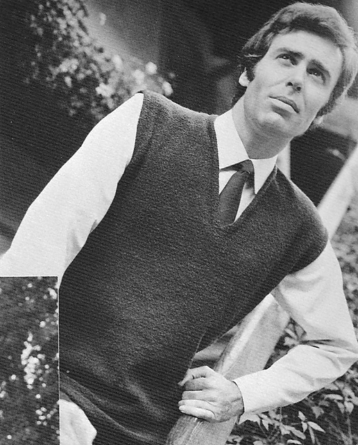 1636 Man's sleeveless sweater