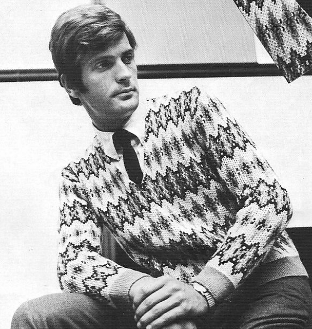 1629 Man's Fairisle Pullover