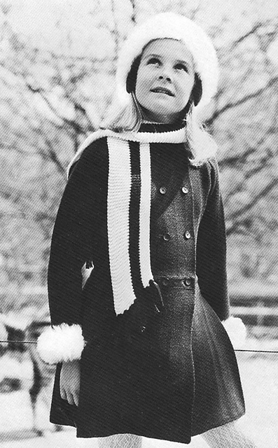 1642 Girl's coat