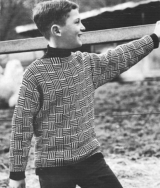 1675 Boy's Fairisle Pullover