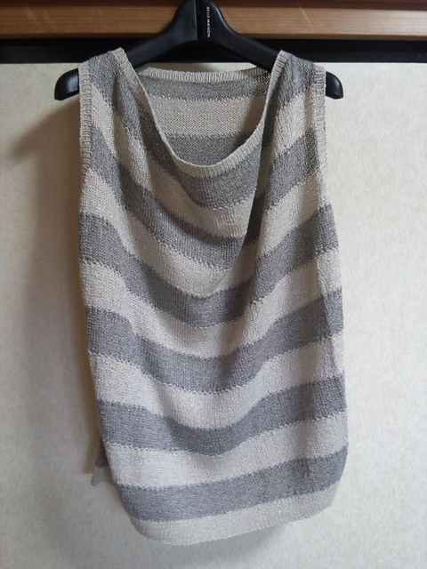 p.44 Front-drape Tank Top
