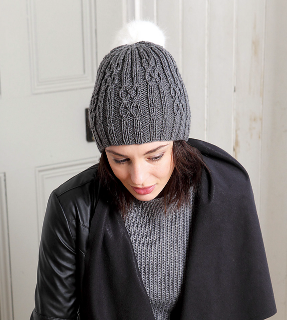 Faux Fur Pompom Hat