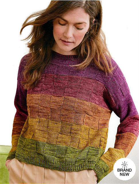 #49 Pullover im Schachbrettmuster