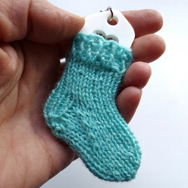 Sock Blocker Keychain Sock