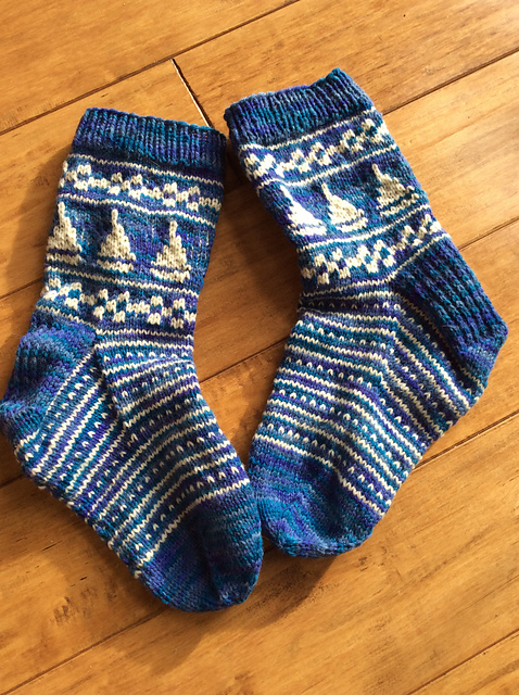 The Four Seasons of Door County Socks