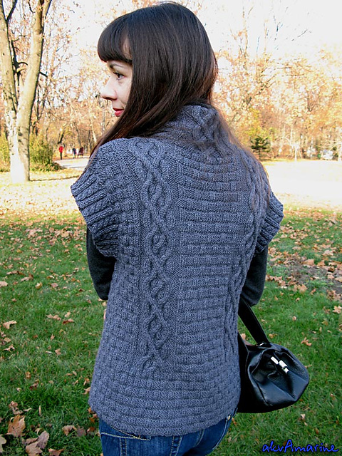 #16 Cowl-Necked Vest
