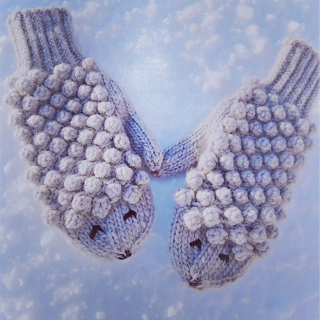 Sheep Mittens