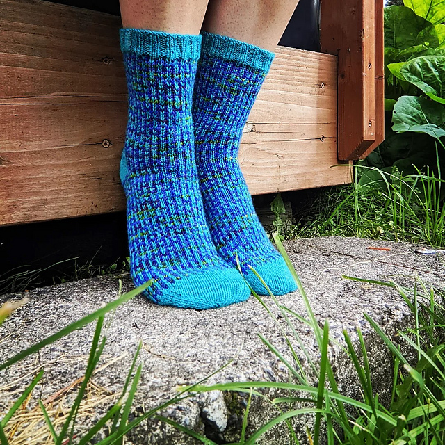 Jewel Beetle Socks