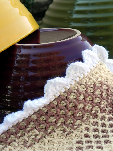Tunisian Dishcloth #5