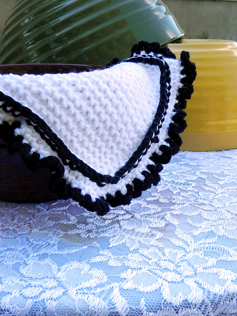 Tunisian Dishcloth #3