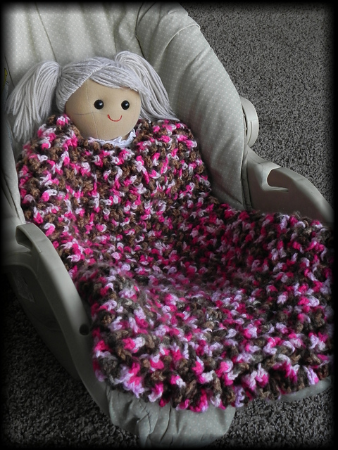 Ruffles Car Seat Blanket