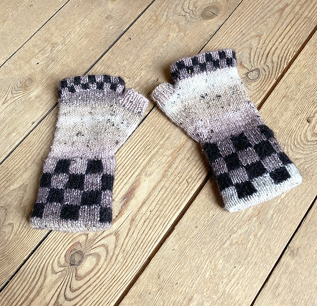 double checked mitts