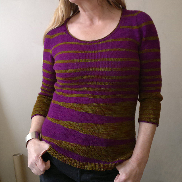not so crazy stripes tee