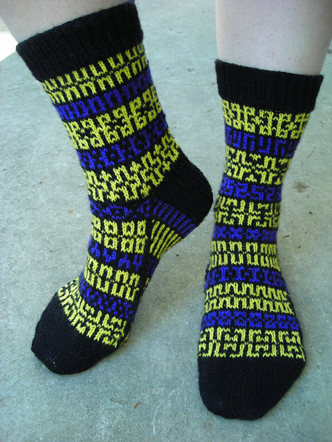 Mix It Up Pattern Socks