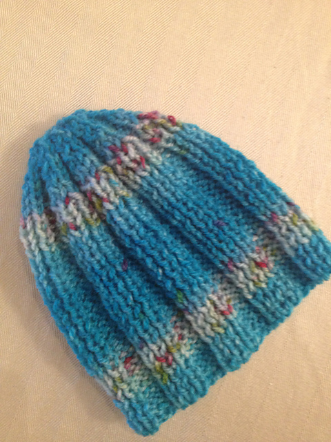 Ribbed Pull On Hat