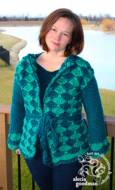 Painted Belle Epoque Jacket