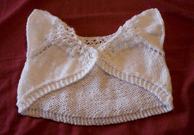 Ruffle Sleeve Baby Shrug