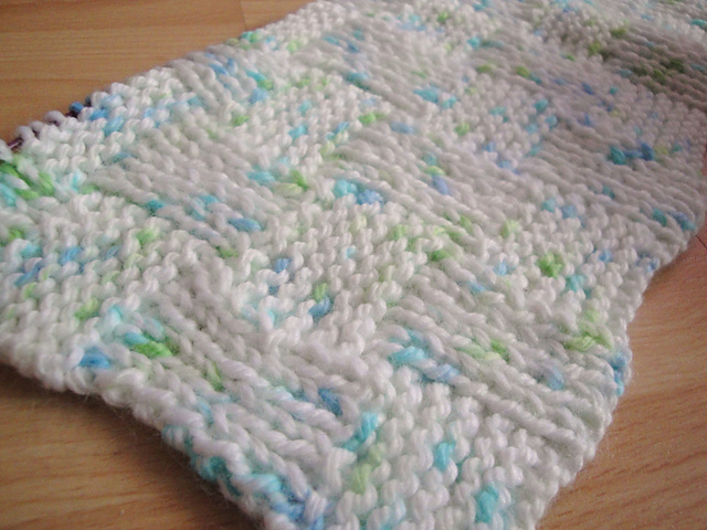 Basketweave Baby Blanket