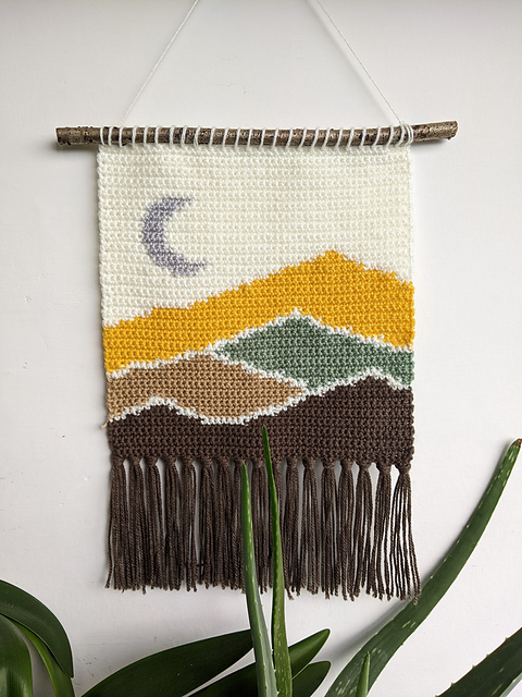 The Mini Moon Ridge Wall Hanging