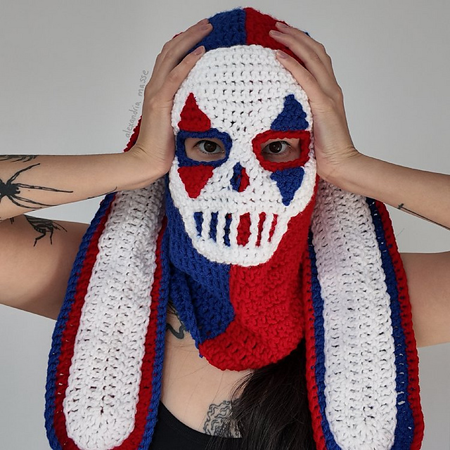 Clown Skull Balaclava