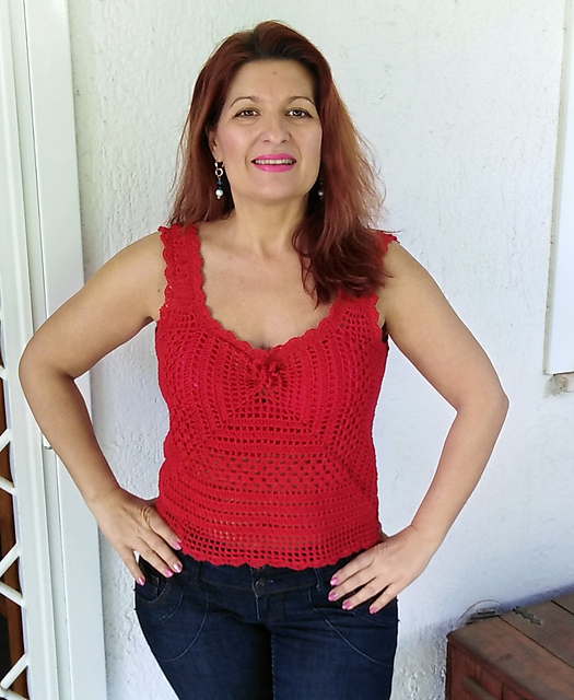 Summer Top "Apple"