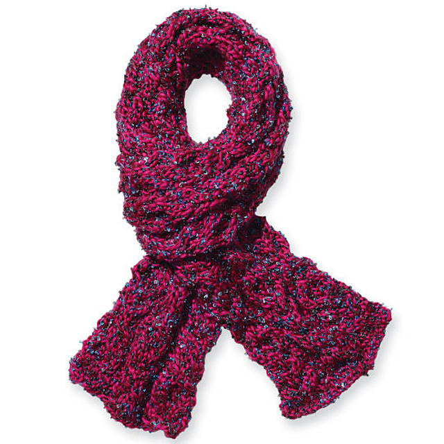 Carnegie Hill Classic Cabled Scarf
