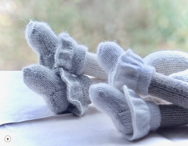 Festive socks for doll
