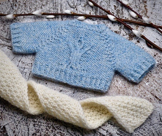 Runic sweater and Simple scarf