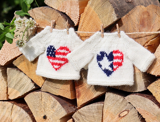 Patriotic  sweater