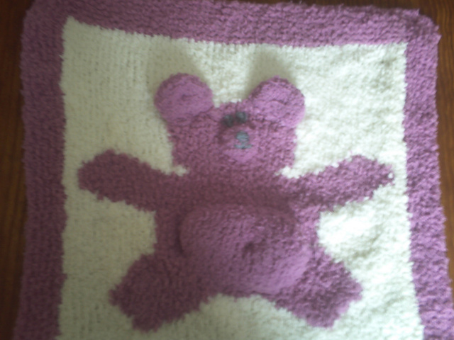 Teddy Bear Hat, Blanket, and Matching Jacket