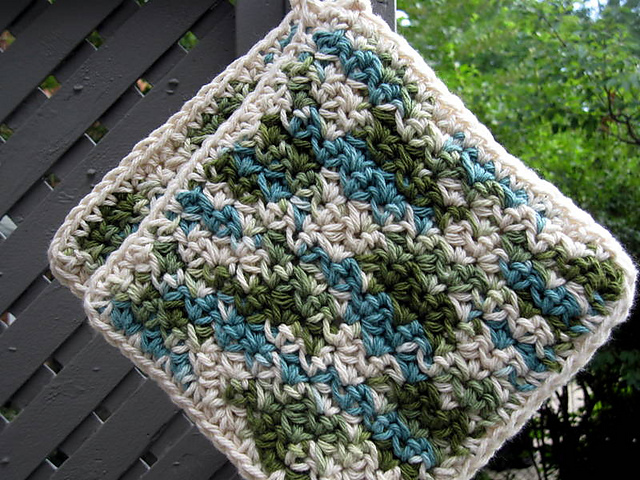 Multi Textured Hot Pad
