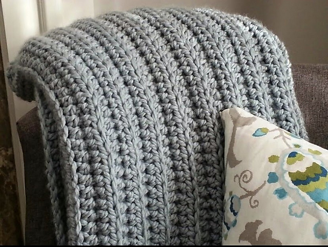 Chunky Ribbed Blanket